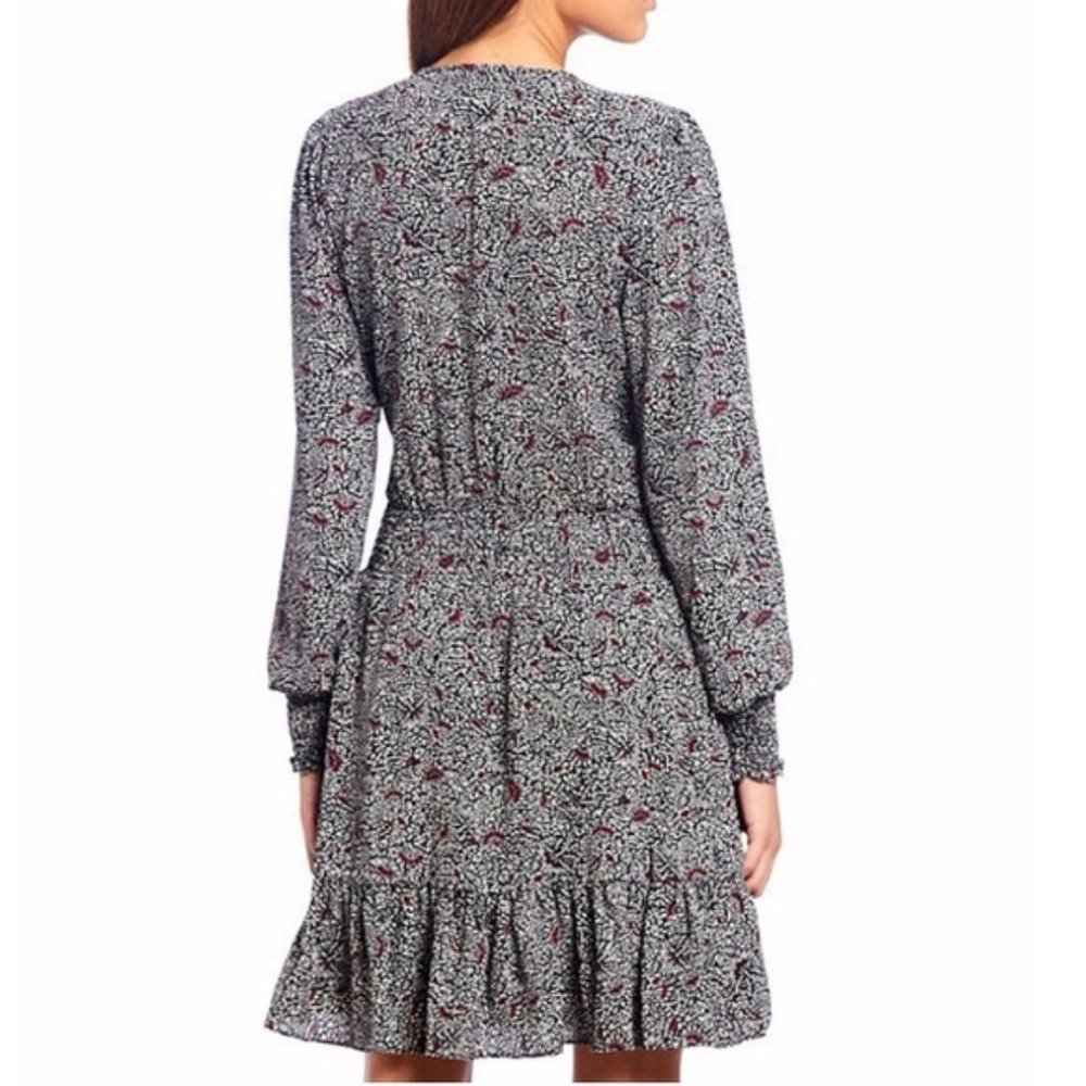 SOLD NWT MICHAEL KORS Ruffled Dress - Picture 3 of 8